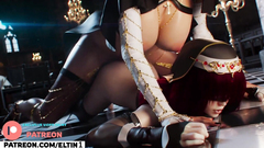 Hottest Futa Nun Hard Fucking And Creampie | Best Futanari Hentai 4k 60fps