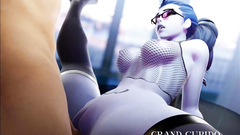 [Compilation] Office Slut Widowmaker Bubble Butt Fucked [Grand Cupido]( Overwatch ) ❤