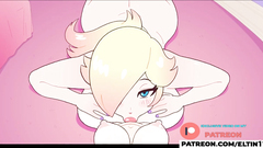 Rosalina Uses Her Magic Wand To Entertain Girls With Blowjob And Anal - Best Futa Hentai Story 4k