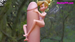 Tinker Bell Play With Dick // Recovering Dust // Uncensored Cartoon