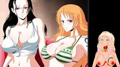 Nami from One piece Uses a magic potion for better sex