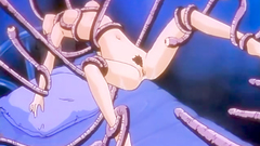 Weird sex from hentai porn toon with tentacle fetish