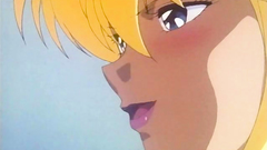 Classic hentai sex toon with handsome blonde and brown-haired girls