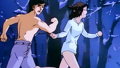 Erotic hentai cartoon with young and seductive babes