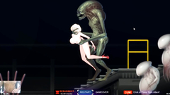 ALL GIANT ALIEN HENTAI ANIMATIONS 2B NIER AUTOMATA - ALIEN QUEST EVE