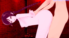 Toko Fukawa and I have intense sex in a secret room. - Danganronpa: Trigger Happy Havoc Hentai