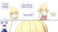 Artoria Pendragon fucked by the Master 2
