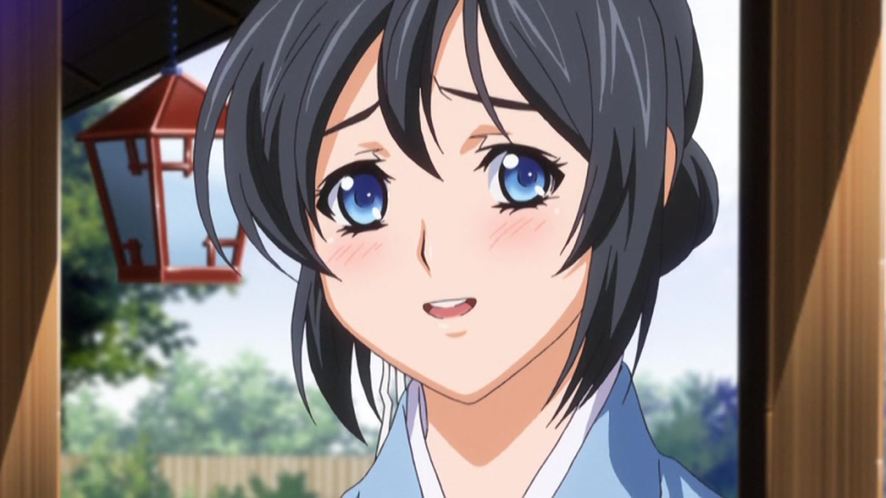 Young and beautiful black-haired doll in hentai cartoon / Embed Player