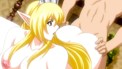 Every horny creature in this hentai toon wants to fuck an elf