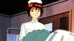Short-haired nurse loces to fuck - hentai porn