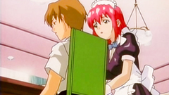 First sexual experience of handsome redhead maid