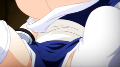 Big breasted anime slut rides cock till creampie