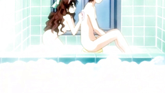 Bathroom fuck with naked slender anime teen