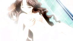 Sweet and tender teen with long hair in anime sex toon