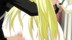 Big breasted blonde elf looks so hot in hentai cartoon