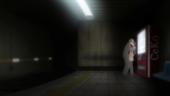 Lonely brunette gets molested in the subway station