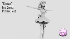 This maid doll is a beautiful project in 3D