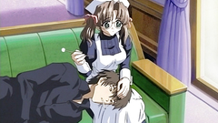 Young maid feels that her boss needs some love