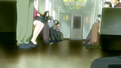 Abusing and molesting for young babes in the public train