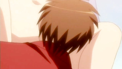 Handsome redhead anime cutie in erotic cartoon