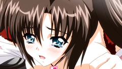 Young and very seductive teens in hentai cartoon