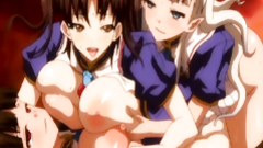Japanese shemale anime coeds threesome fucking