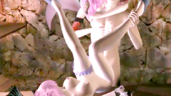 3D animation batgirls threesome hot fucked