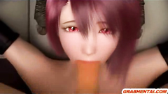 Beauty 3D anime hot oralsex