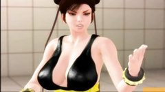 Horny Hentai Chun Li Super Fucking