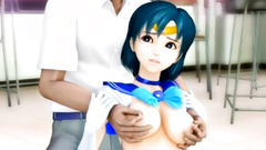 sailor mercury 3d hentai 2