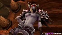 Warcraft and The Witcher futanari porn compilation 44
