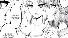 Futanari Astolfo Fucks Mordred (from Fate.Grand Order) Comics Animated (with sound) 3d animation